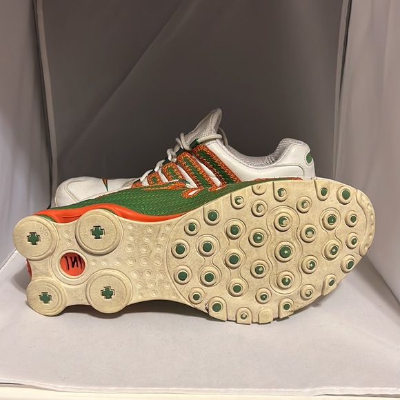 Nike Shox Almendares rare shoe size 12 Color green and white - Picture 9 of 15